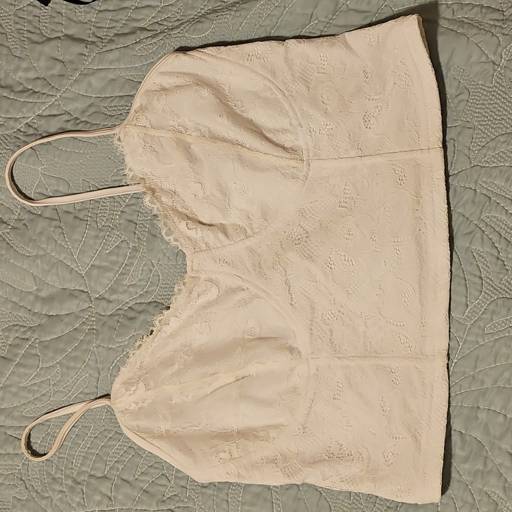 Klassy Network lace crop